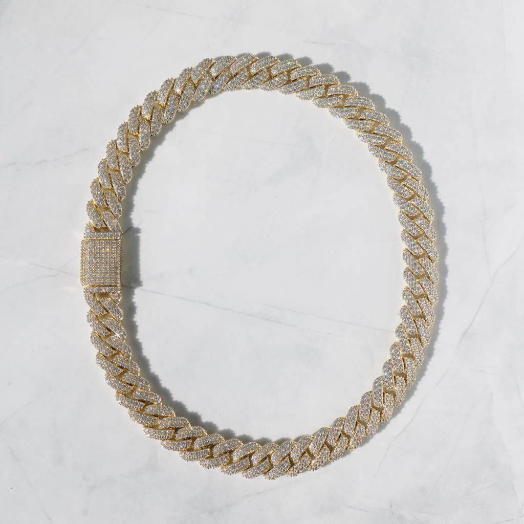 14mm Diamond Cuban Chain