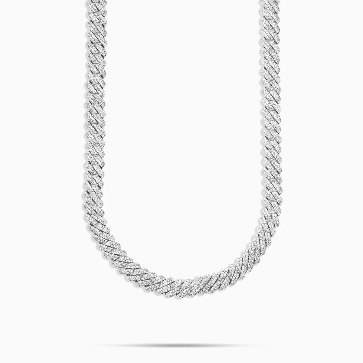 8mm Diamond Cuban Chain