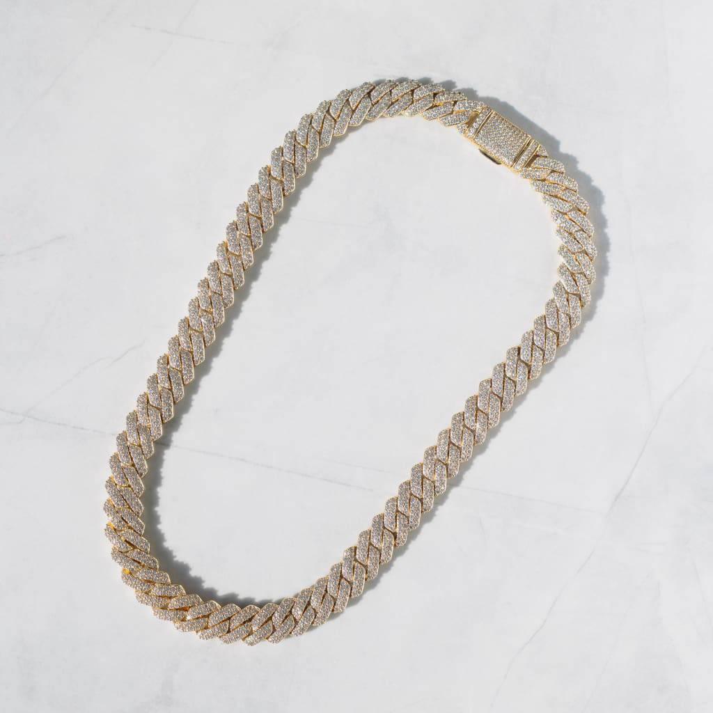 12mm Diamond Cuban Chain