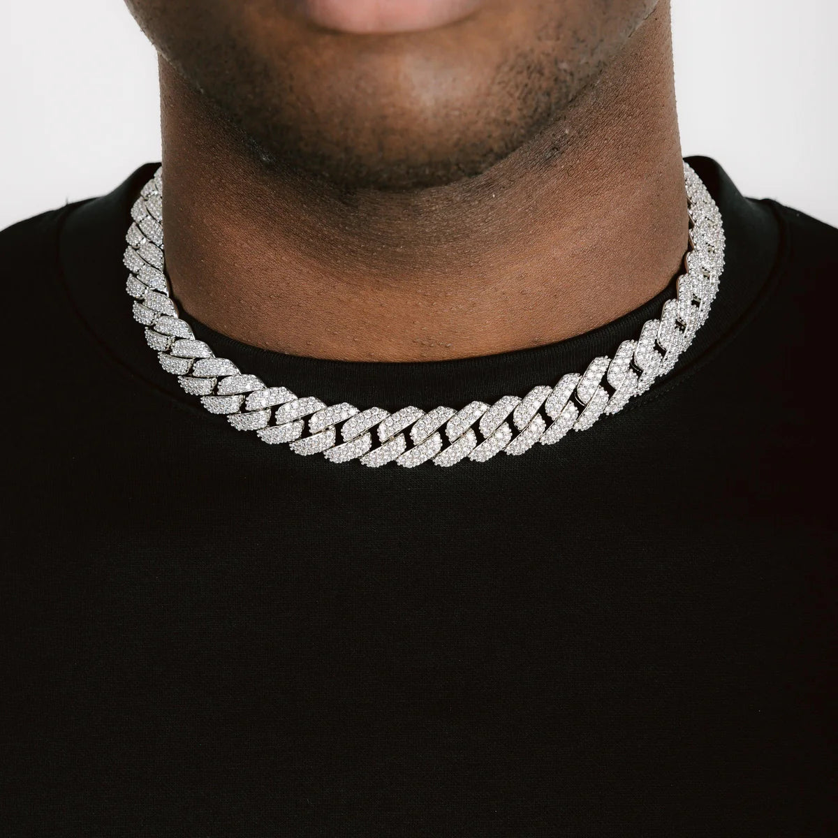 14mm Diamond Cuban Chain