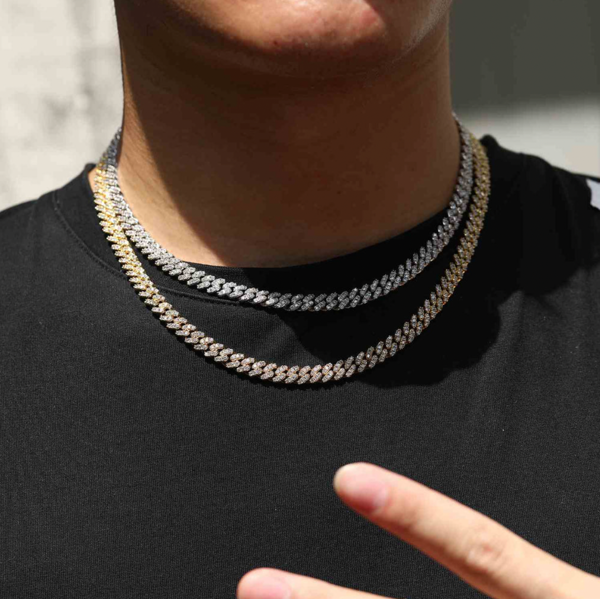 6mm Diamond Cuban Chain