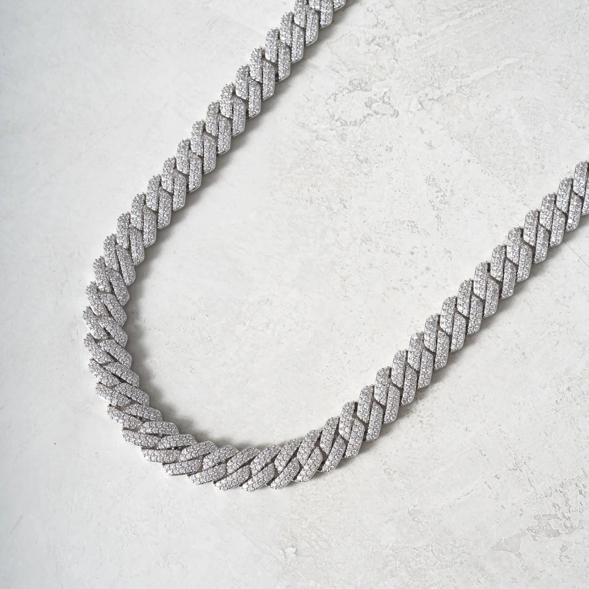 12mm Diamond Cuban Chain